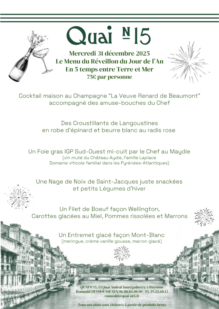 Réveillon du nouvel an - Saint-Sylvestre